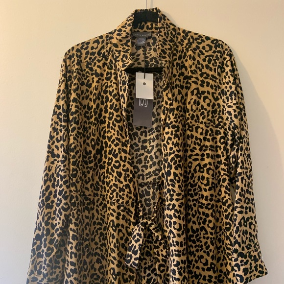 Leopard Long Overcoat - Picture 1 of 3